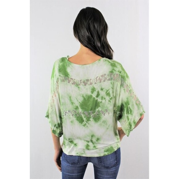 Green And White Top S - Picture 9 of 9